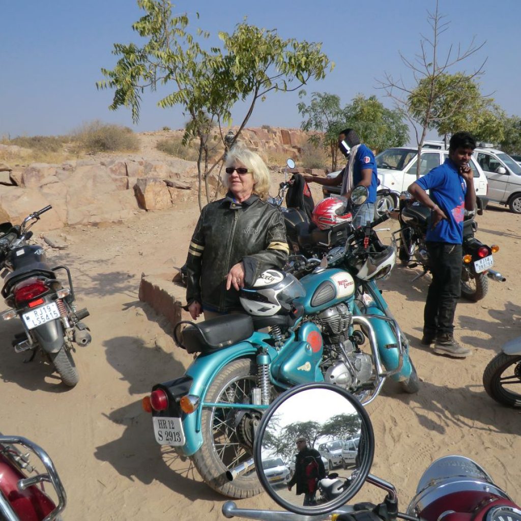 circuit moto au Rajasthan